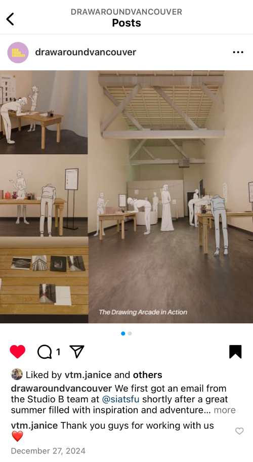 Instagram post from client.