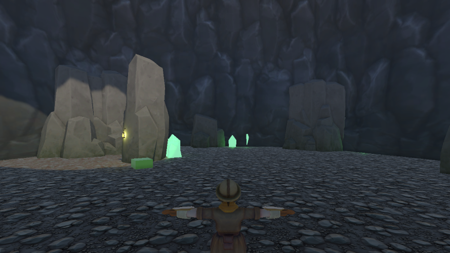 Environment without Post-Processing effects.