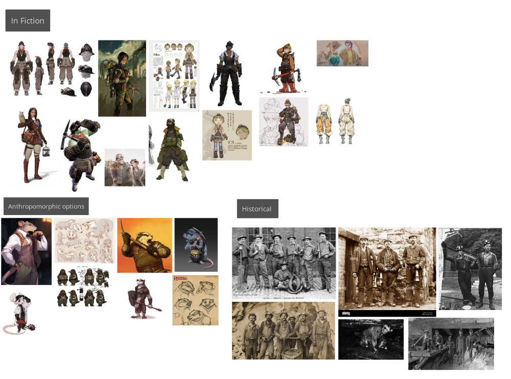 Collage of references for Miner