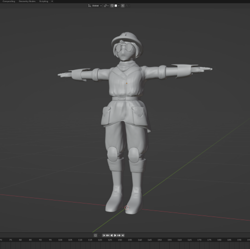 Miner Model with more details sculpted on